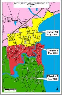 county legislative districts in the city of plattsburgh