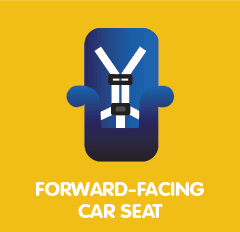 forward facing child car seat